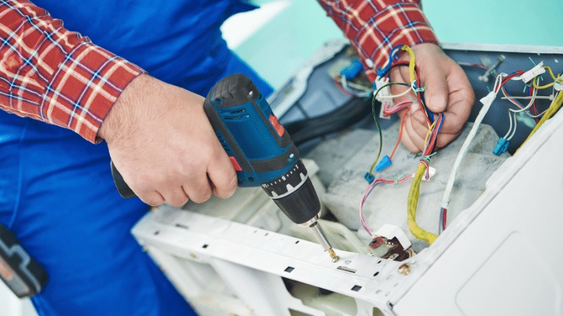 Karamürsel Samsung Samsung çamaşır makinesi kart tamiri – Su almama arızası orijinal parça ile giderildi. - Teknik servis örneği